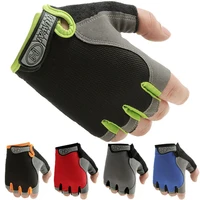 men fingerless gloves non slip sport mittens cycling gloves fishing bicycle motorcross combat knuckle half finger gloves