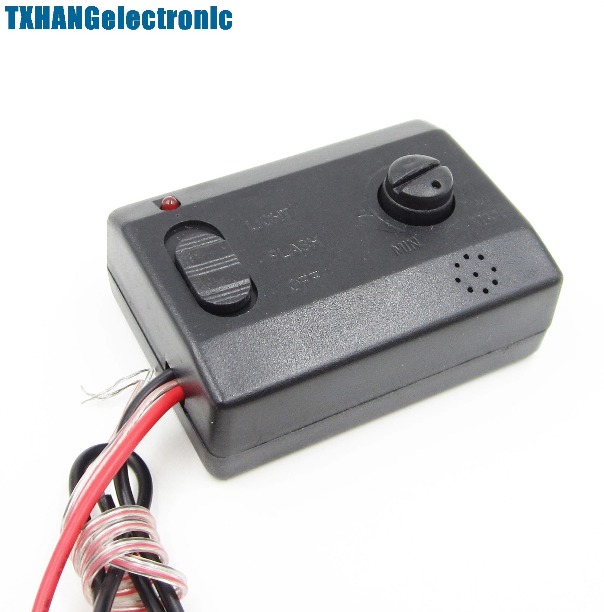 Автомобильный светодиодный датчик 12 В 2 А голосовая музыка чувствительный