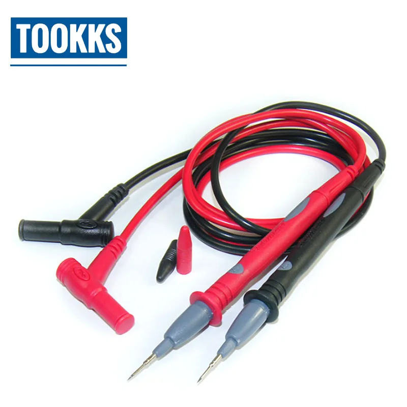 Универсальный цифровой мультиметр тестовый провод ручка кабель игольчатый зонд