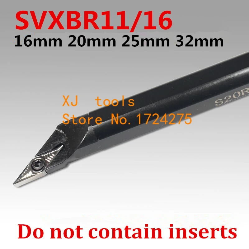 Токарный станок SVXBR11 SVXBR16 SVXBL11 SVXBL16 1 шт. токарный 16 мм 20 25 32 с ЧПУ для правой/левой
