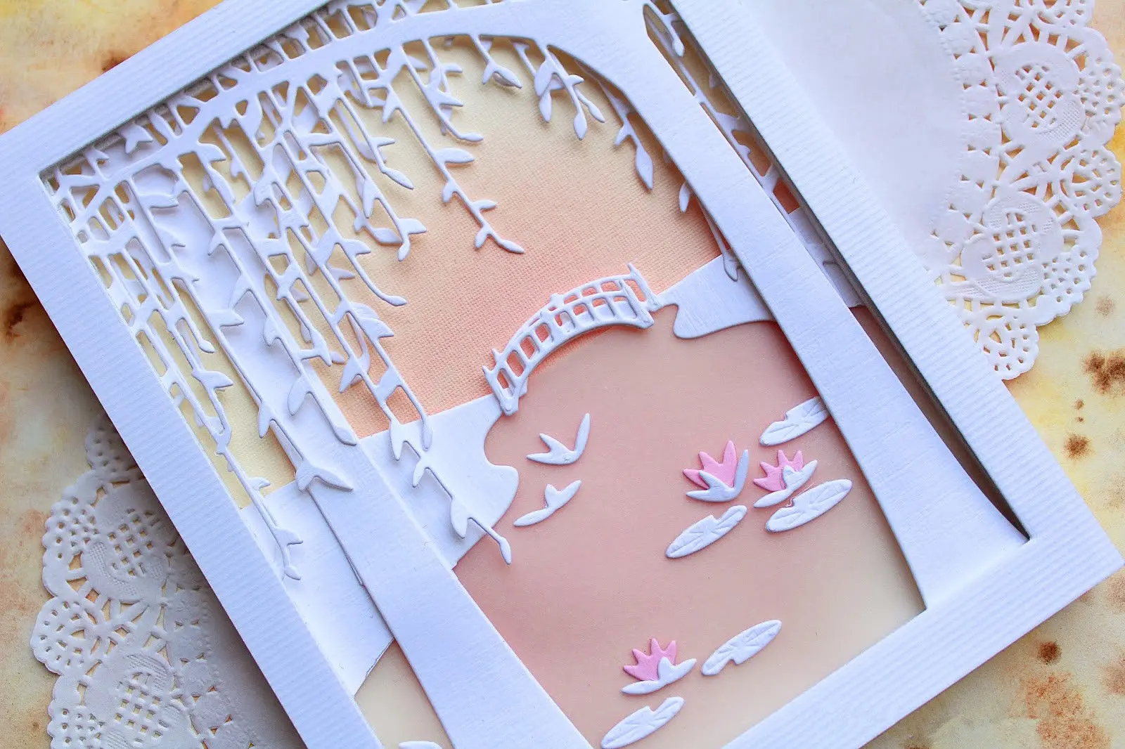 3D DIY Новые металлические режущие штампы и Скрапбукинг для изготовления бумаги принадлежности деревья слой нашивки с тиснением рамка карты Ремесло высечки