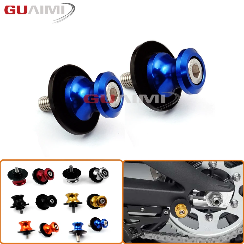 

Для Suzuki SFV650 Gladius / GSX650F Katana / GSX750F Katana / GSF Bandit 1250/S CNC 8 мм слайдеры Swingarm катушки стенд винты