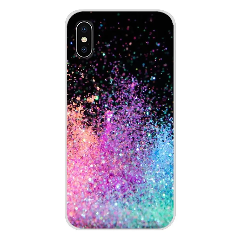 Для huawei G7 G8 P7 P8 P9 P10 P20 P30 Lite Mini Pro P Smart Plus 2017 2018 2019 прозрачные чехлы из ТПУ блестящий