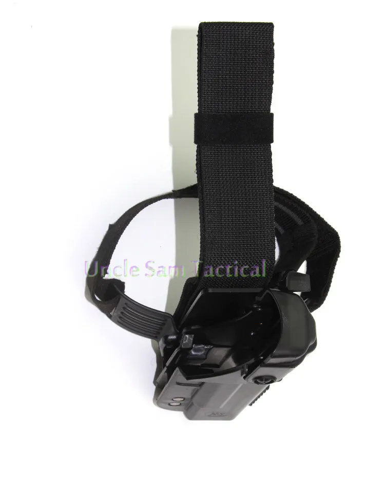 

New Arrival Double Security Tactical Military Glock Leg holster Right Hand Adjustable Leg Thigh Holster Black or Sand Color