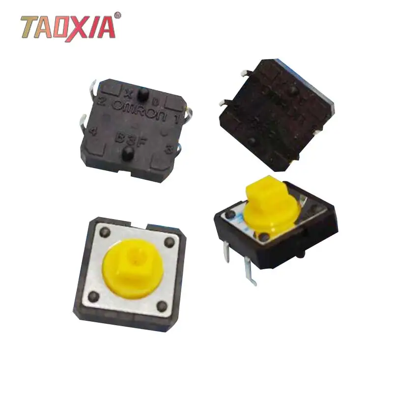 Оригинальный Omron едкая B3F 4055 сенсорный переключатель 12x12x7 3mm вертикальная четыре