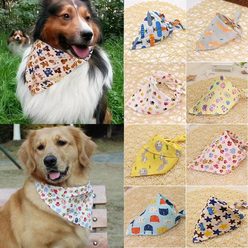 Neckerchief Bandage Collar hot Cat Bib Scarf Bandana Triangular 1p Pet Dog Puppy