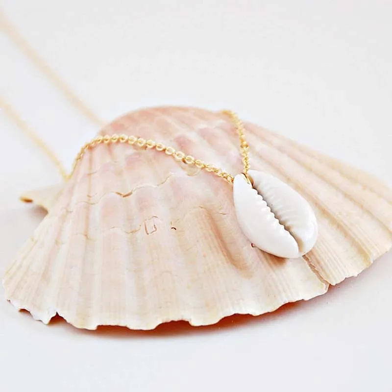 Европейское и американское ожерелье Минималистичная натуральная система