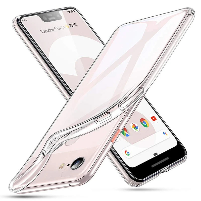 Чехол для мобильного телефона Google Pixel 3 3XL прозрачные чехлы из мягкого ТПУ 360