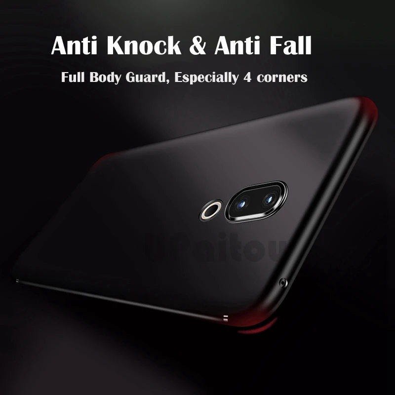 UPaitou для Meizu 16 16th Plus 16X Матовый ТПУ чехол Мягкий силиконовый MEIZU 16X16 Тонкий |