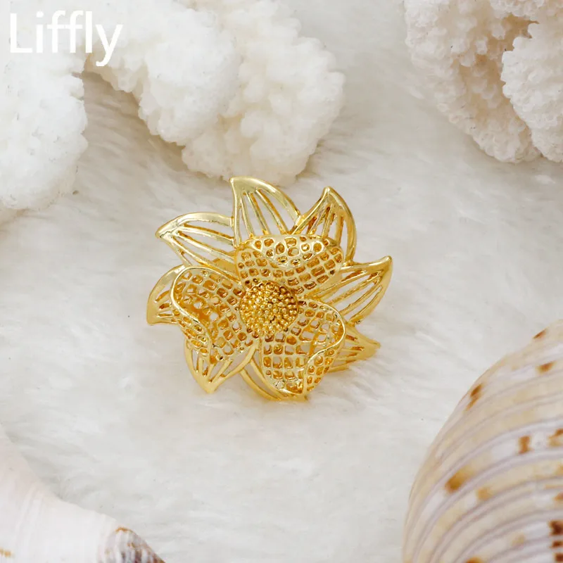 Liffly Нигерия свадебный подарок модные ювелирные изделия из золота Дубаи наборы