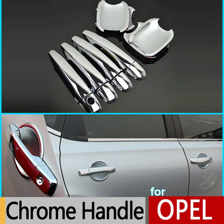 Чехлы для наружных ручек Opel Vauxhall Holden Insignia хромированные аксессуары стайлинга