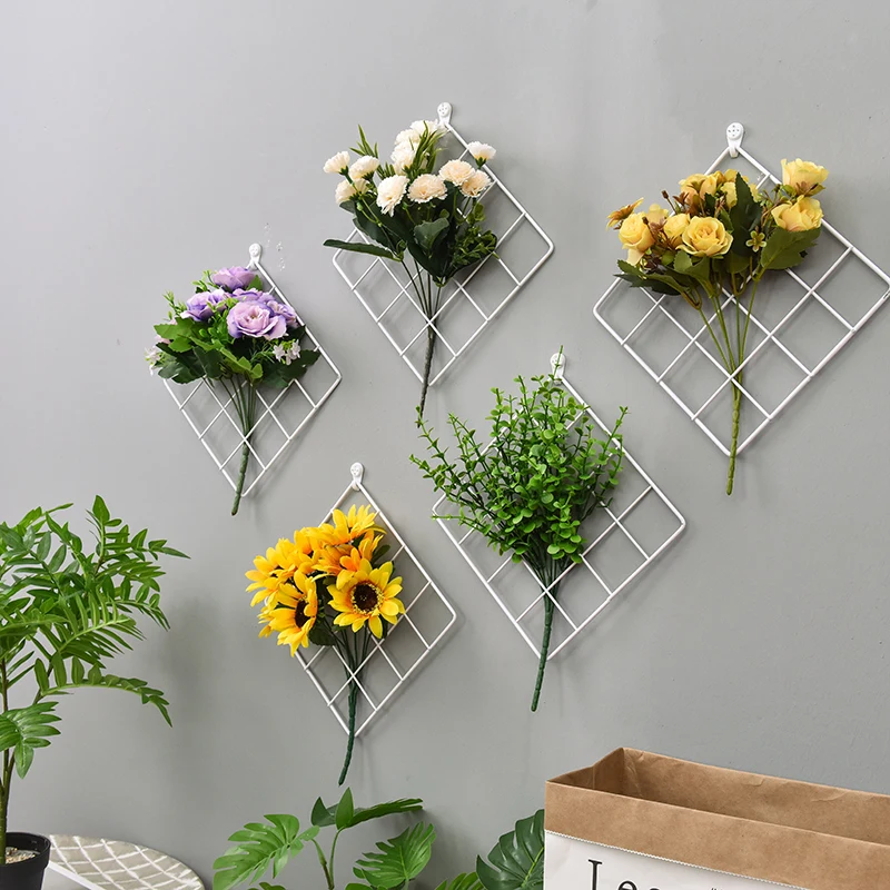 Artificial gypsophila Bouquet Blue Pink Yellow Flower BabyBreath Fake Silk Floral Plant Home Wedding Party Decoration Products | Дом и сад