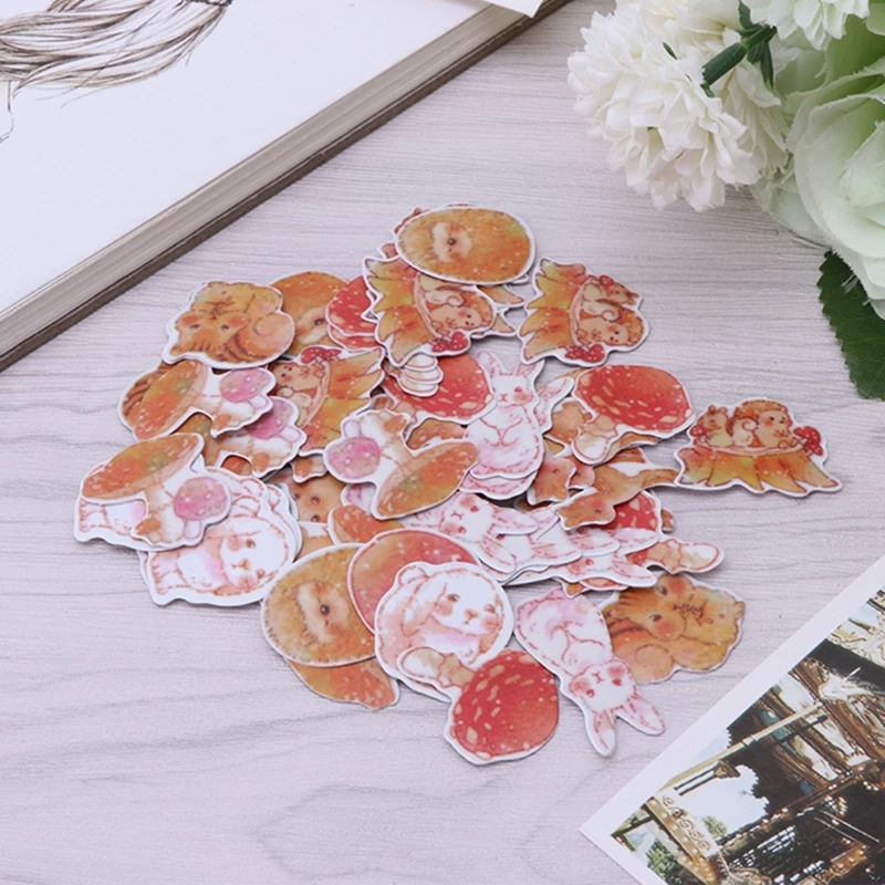 70 шт. милые бумажные наклейки ярлыки DIY стикеры для украшения дневника s альбом