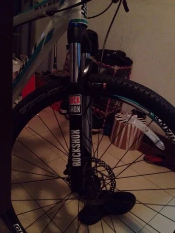 Ручной работы из 2 предметов/набор передняя вилка наклейки для велосипеда на