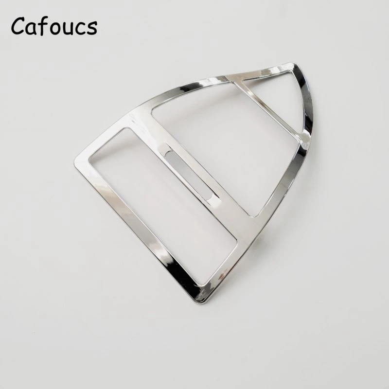 Наклейка Cafoucs для Citroen C4 хромированная рамка воздуховыпускного отверстия