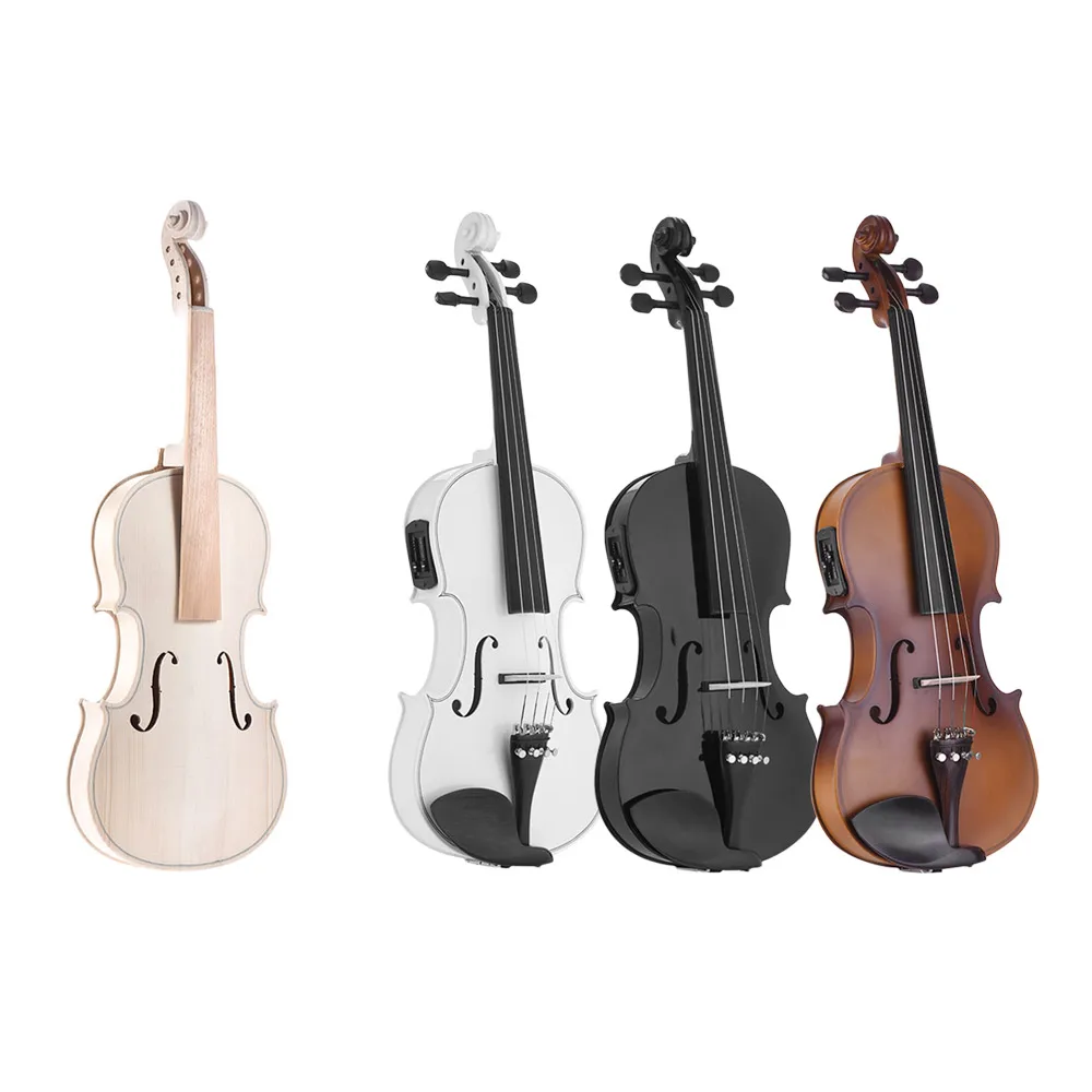 Сделай сам 4/4 полноразмерная акустическая скрипка из натурального массива