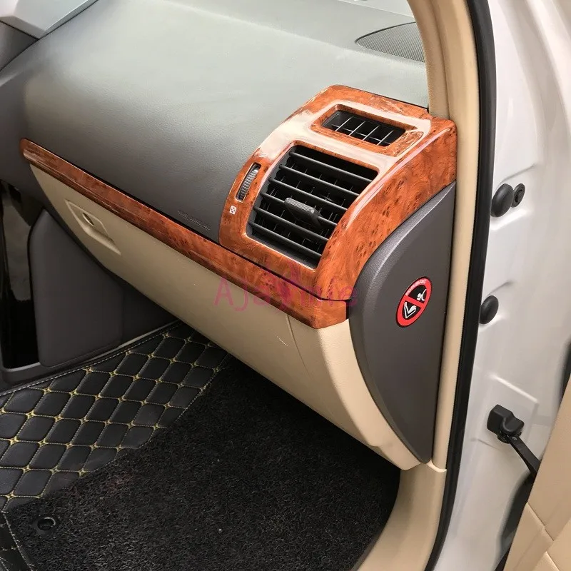 Аксессуары для Toyota Land Cruiser 150 Prado LC150 FJ150 2010- автомобильный Стайлинг деревянная цветная отделка панели наложения Рамка комплект