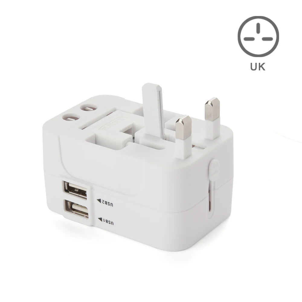 MAXAH 2 USB зарядный порт (1A) Защита от перенапряжения все в одном универсальное