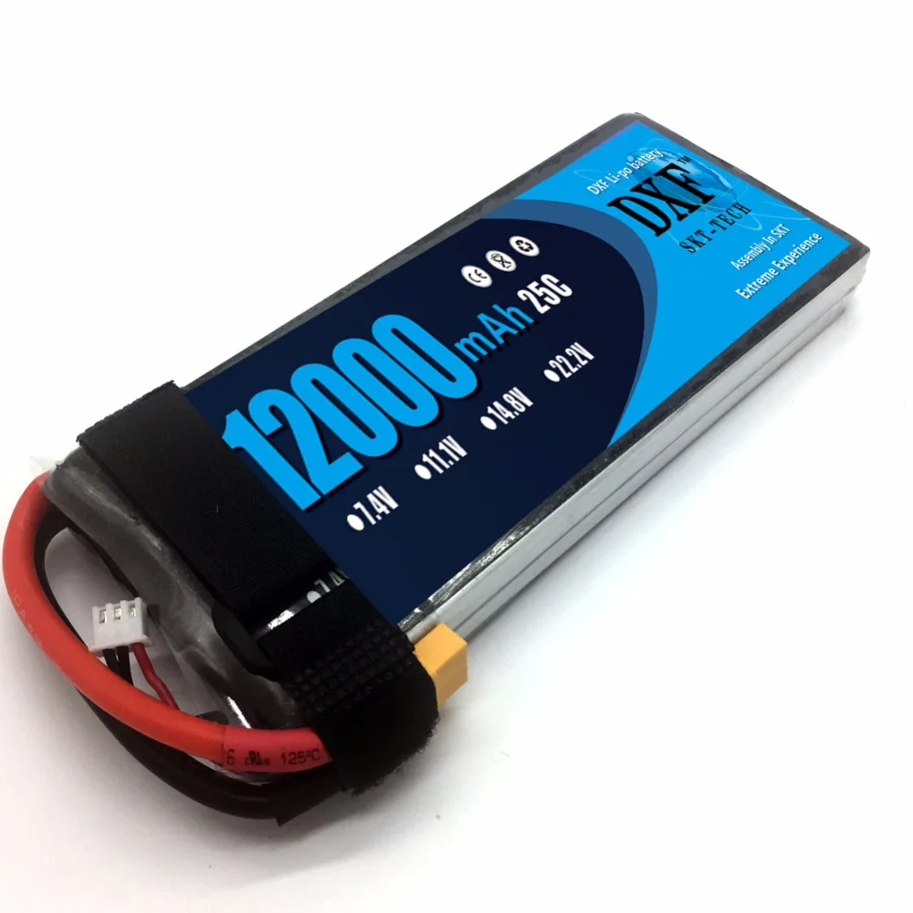 DXF 7 4 V 2S 12000mah 25c вал необитая машина HM литиевая батарея для радиоуправляемого