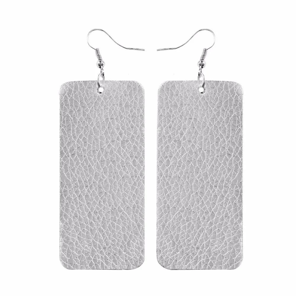 2018 креативные квадратные кожаные серьги с изображением футбола для женщин и