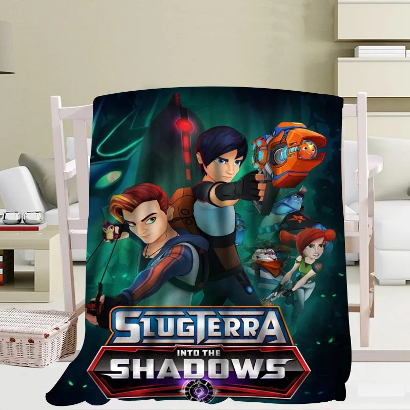 Новое поступление Slugterra одеяло s 3D печать мягкое одеяло бросок на дом/диван/постельные принадлежности портативный взрослый Дорожный Чехол одеяло - Цвет: 3