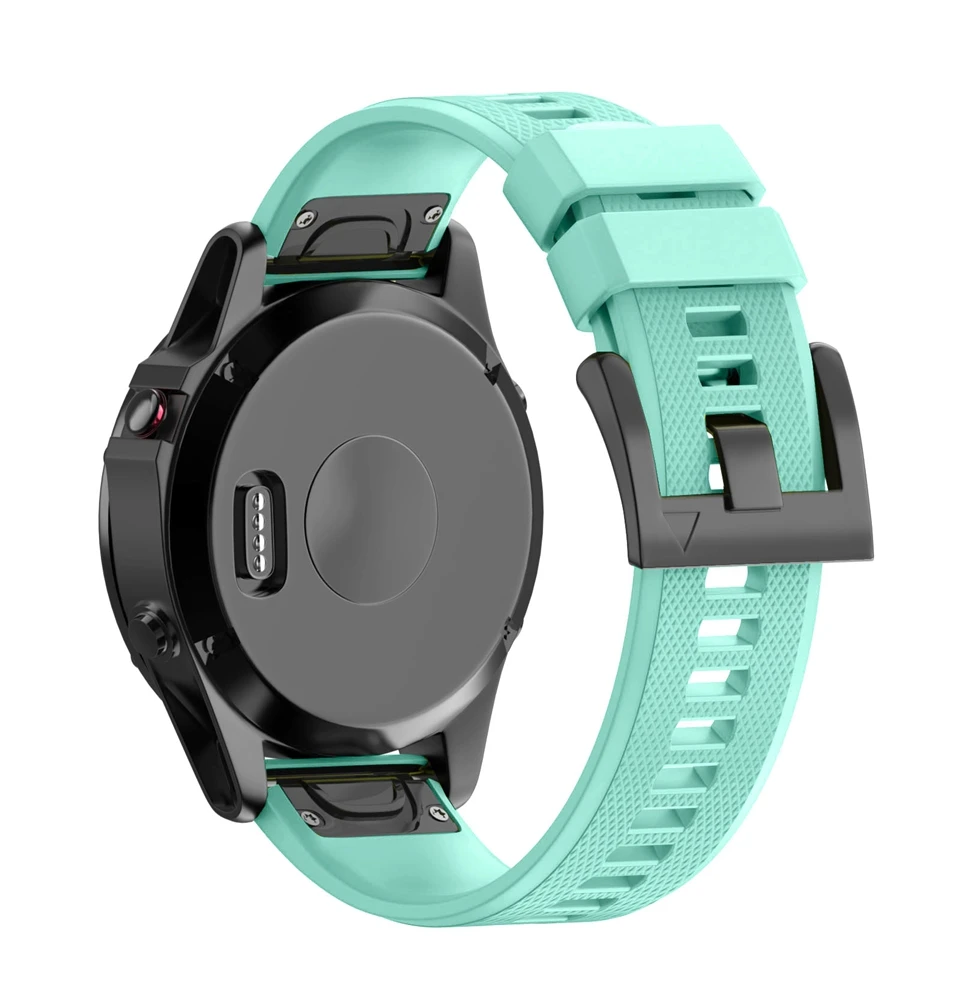 26 мм ремешок для Garmin Fenix 5X/Fenix 3/Fenix 3 HR ремешок для часов спортивные умные часы чистый цвет легко снимаемый силиконовый ремешок для часов