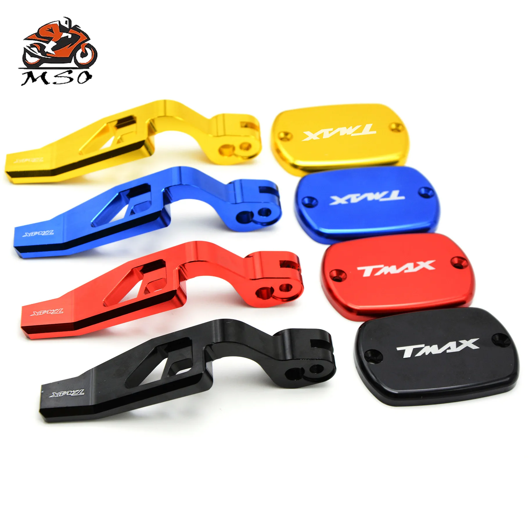 Motorcycle Front Brake Clutch Fluid Reservo Cap&ampHand parking brake lever For Yamaha T-MAX 500 28-11 530 12-16 TMAX | Автомобили и
