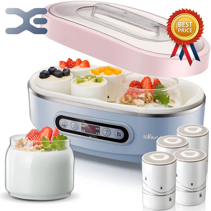 Йогуртницы 2 партия лайнер 8 шт фарфоровая чашка йогурт терморегулятор кухонный