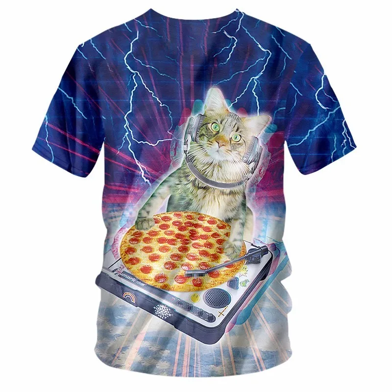 OGKB 2018 летние топы для женщин/мужчин Забавный принт ананас 3D футболка черный