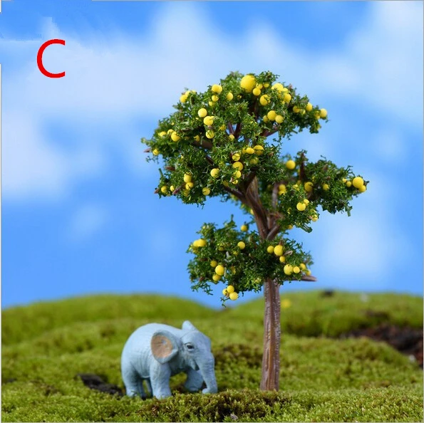 Новый дизайн деревья цветок Фея Сад миниатюрные гномы моховые террариумы diy