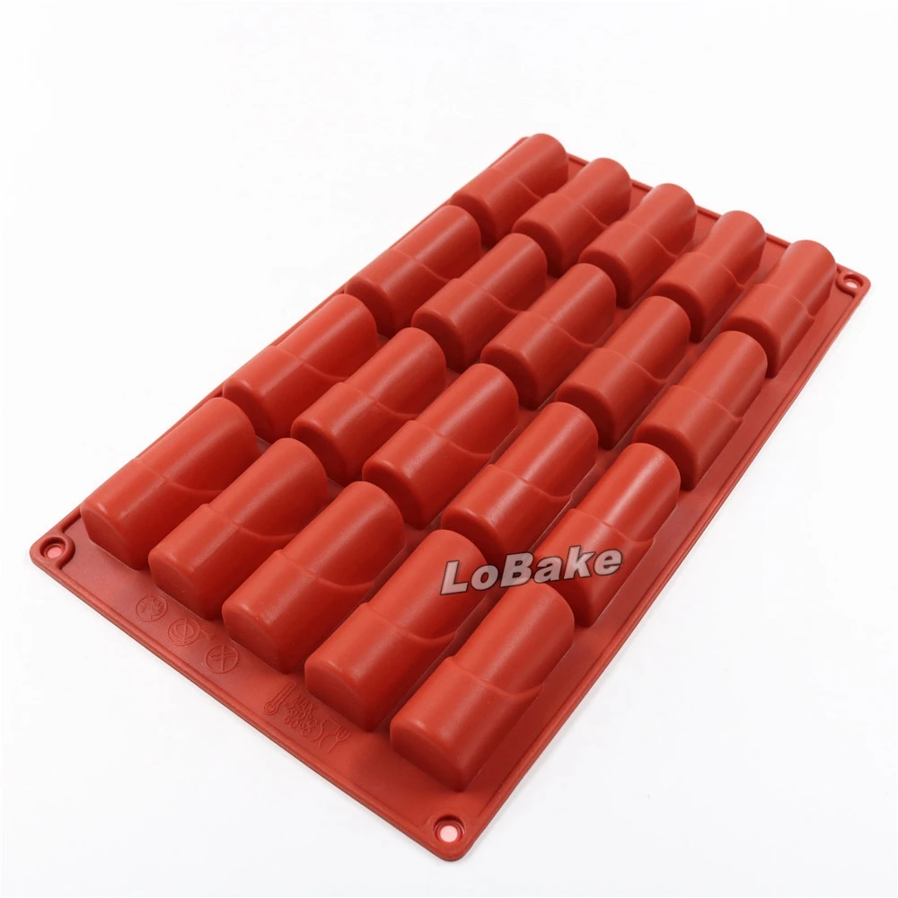 Силиконовая форма для торта в форме губной помады 20 дюймов|candy moulds|soap moldsilicone cake mold