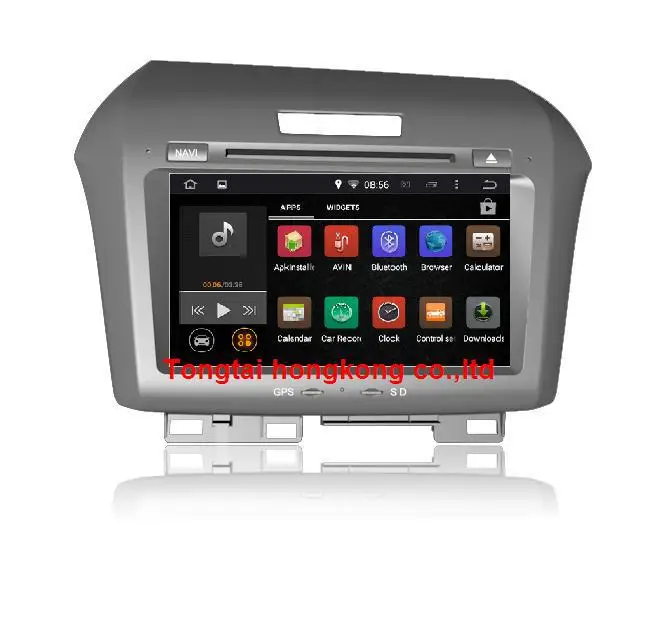 8 &quotчистый Android 5.1.1 для HONDA JADE автомобиля dvd gps навигации 3 Г Wifi BT 4 ядро 16 canbus 1024x600
