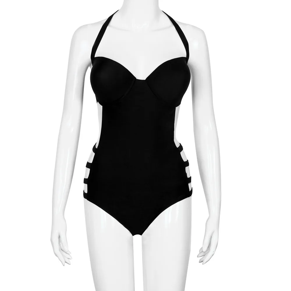 Купальники для девушек сексуальные женщины большие размеры Цельный Монокини