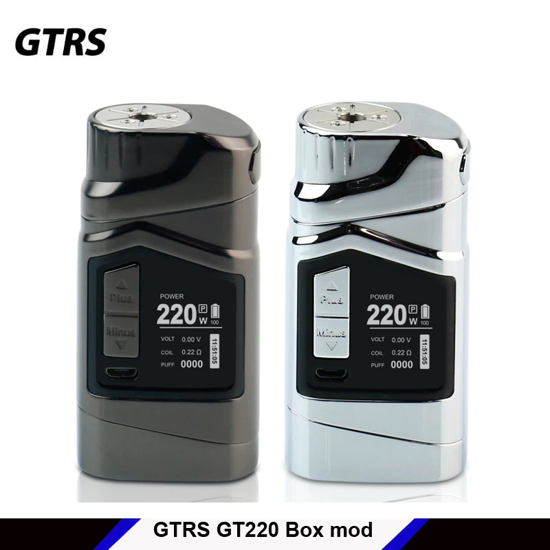 Оригинальный Kangside GTRS GT220 220 Вт TC VW apv мод Большой oled экран электронная сигарета с