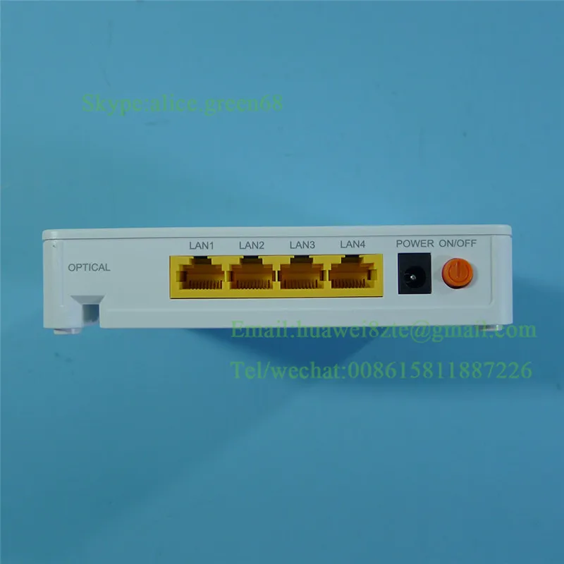 Терминал ZTE GPON ONU F633 с портами 1GE + 3FE LAN английский интерфейс