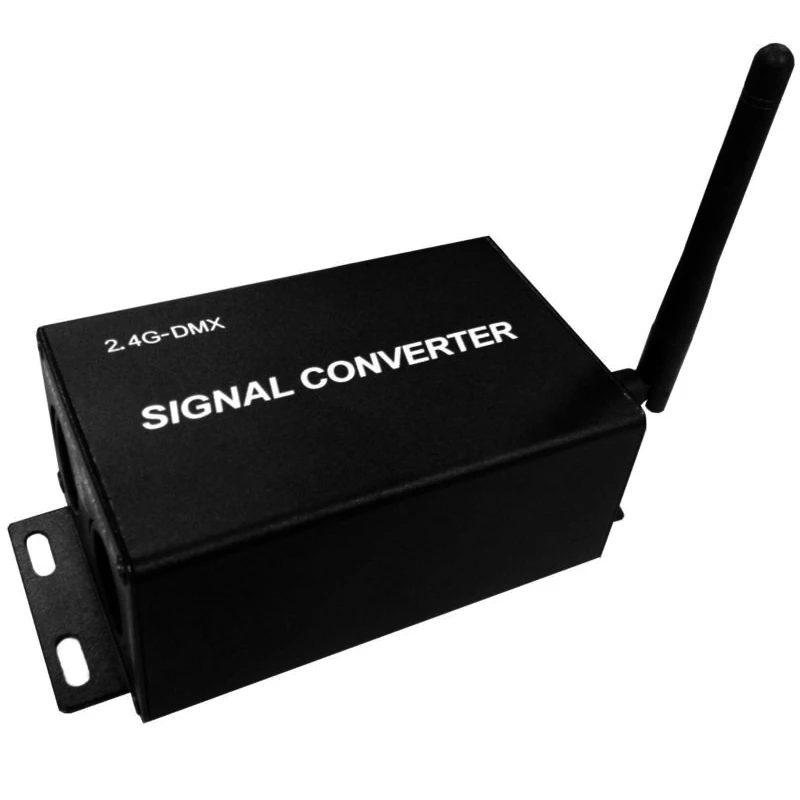 Беспроводной контроллер преобразователя сигнала DMX 2 4G (прием передачи) Вход 12 ~ 24