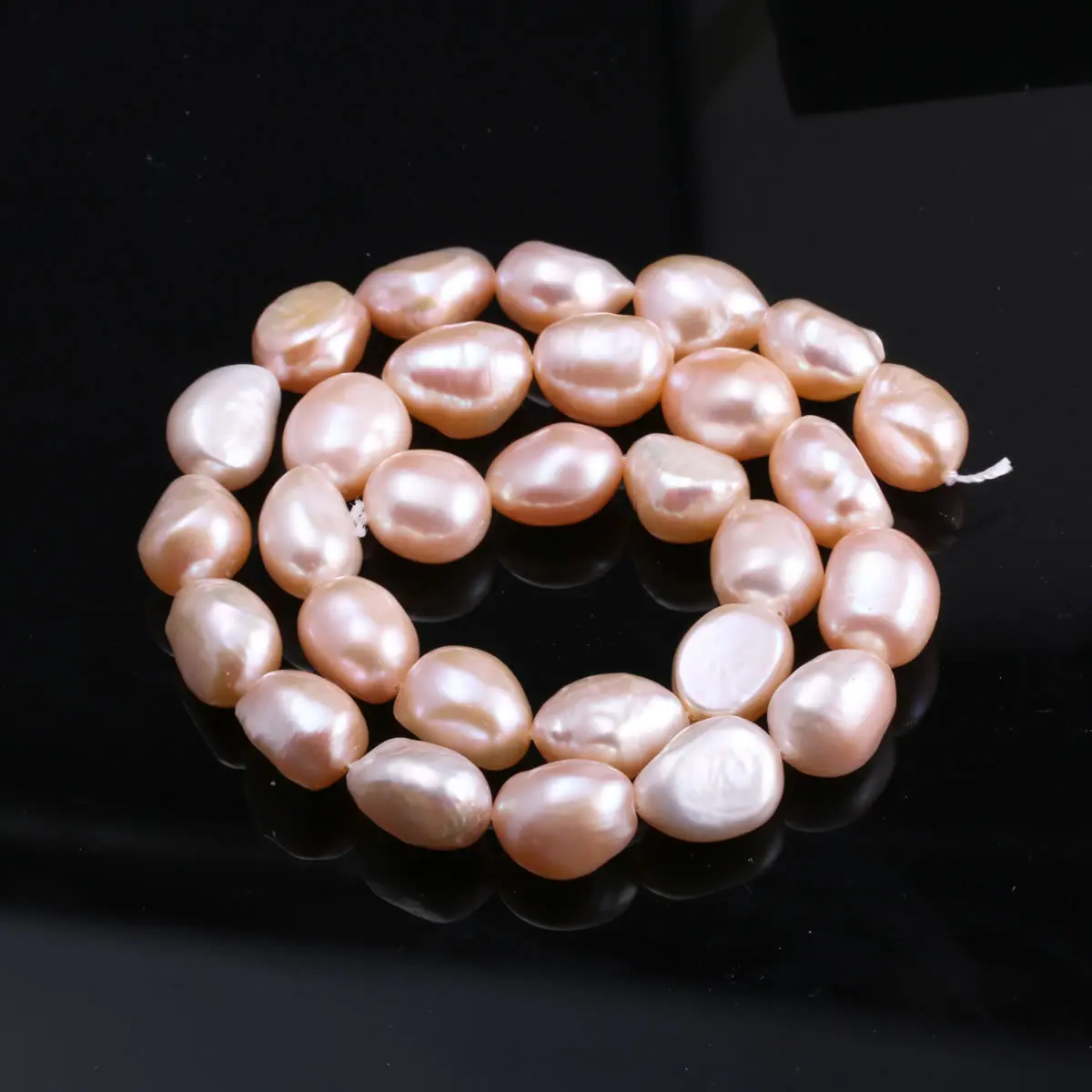 

100% Natural Freeform Freshwater Cultured Pearls Beads DIY Beads for Jewelry Making DIY Strand 13 Inches Size 10mm-11mm
