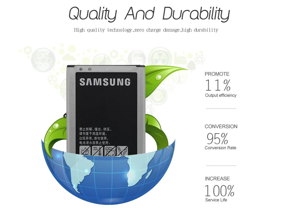 Samsung телефон Батарея EB-BJ510CBC 3100 мА-ч для samsung Galaxy J5 Edition J510 J510FN J510F J510G J510Y J510M