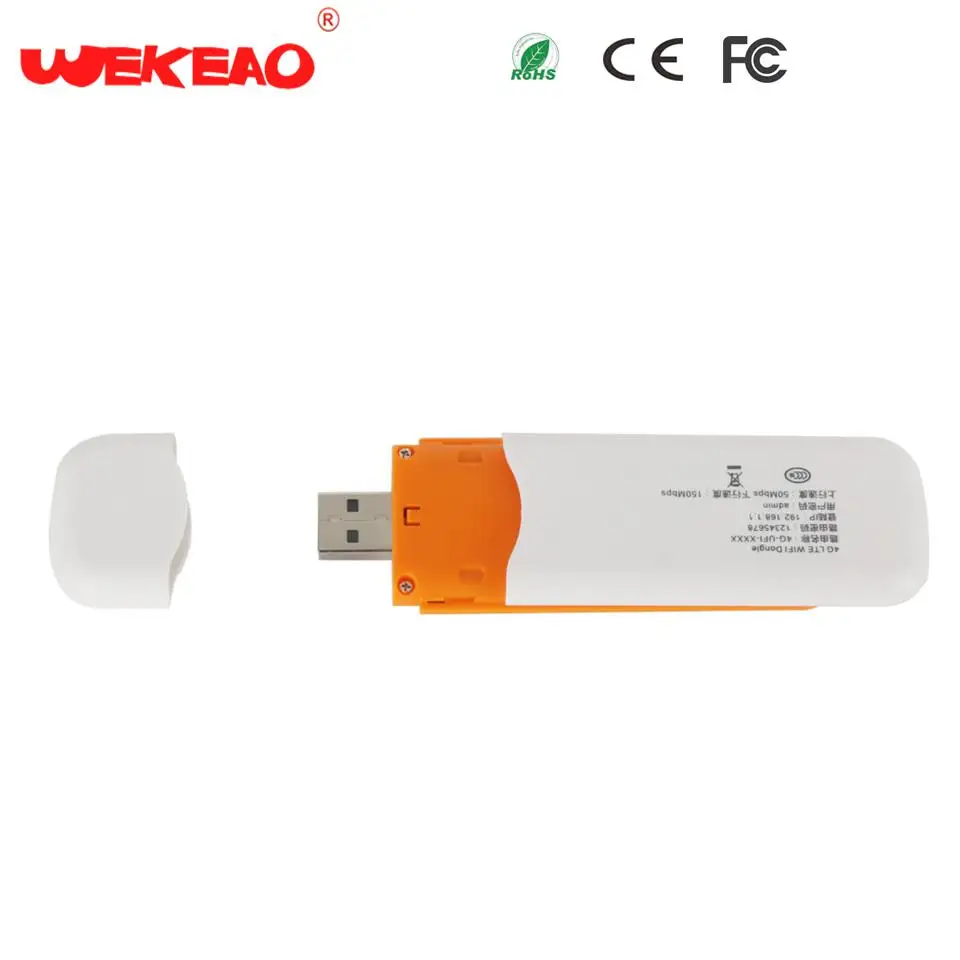Wekeao высокоскоростной USB модем Adapte 4 г ключ Wcdma Беспроводной Networkr для сим карты края