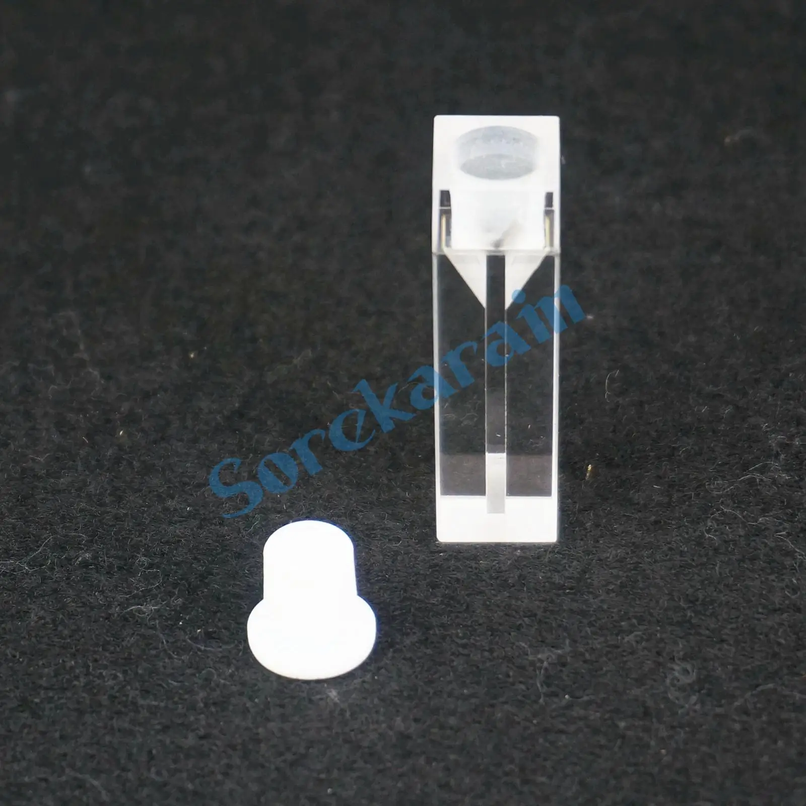 700ul 10mm Path Length Micro JGS1 Quartz Cuvette Cell With Stopper | Канцтовары для офиса и дома