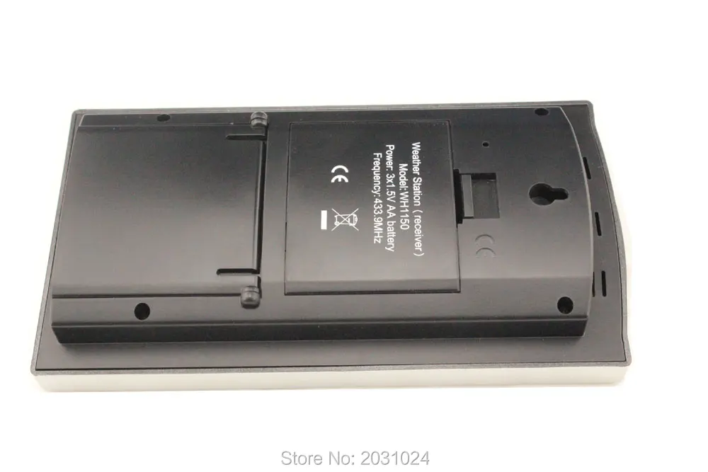 Беспроводная метеостанция с датчиком температуры и влажности ЖК дисплей