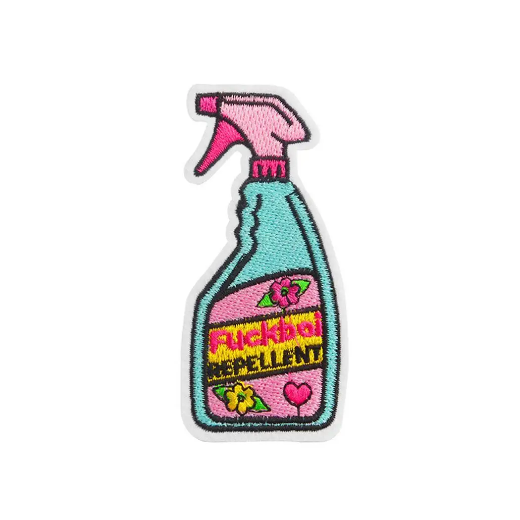 Laundry Bottle Patch Applique Type1 Accessory Jeans Shaped Liquid Cloth DIY Type2 Dress Multi Clothes Unisex | Дом и сад