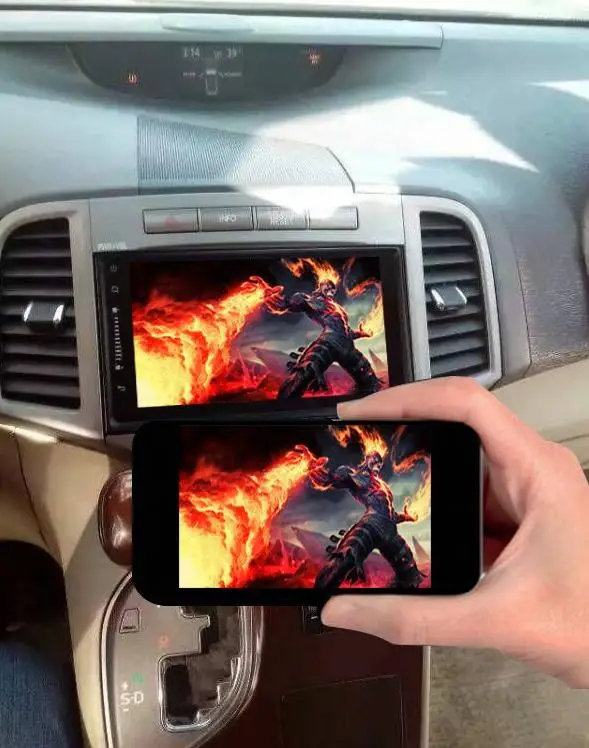 DSP Carplay 4 Гб ОЗУ 64 ГБ Android 10 8 дюймов Автомобильный DVD Gps для Toyota Venza 2013 2014 2015 2016