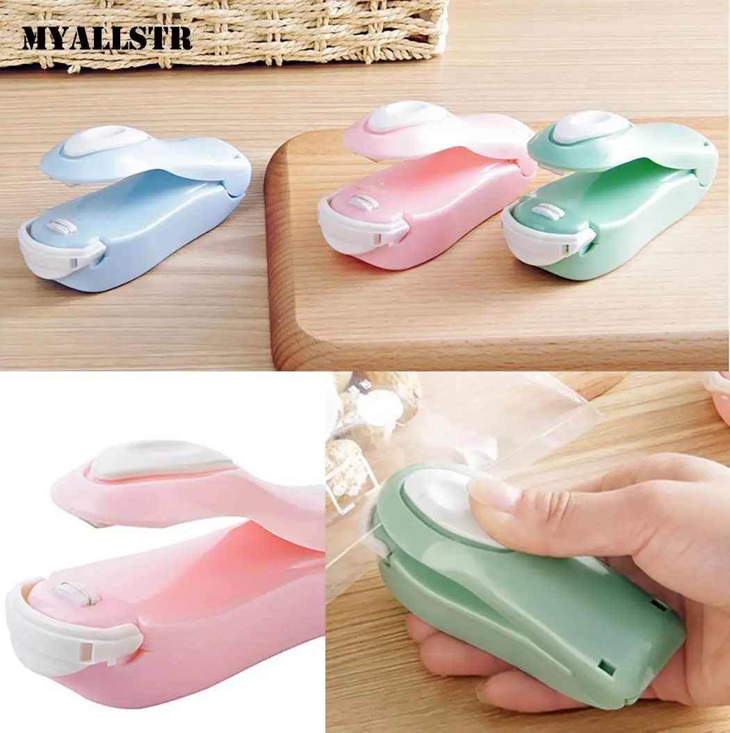 Sealer Handheld Resealer Packet Seals Food Bag Storage Heat ABS | Дом и сад