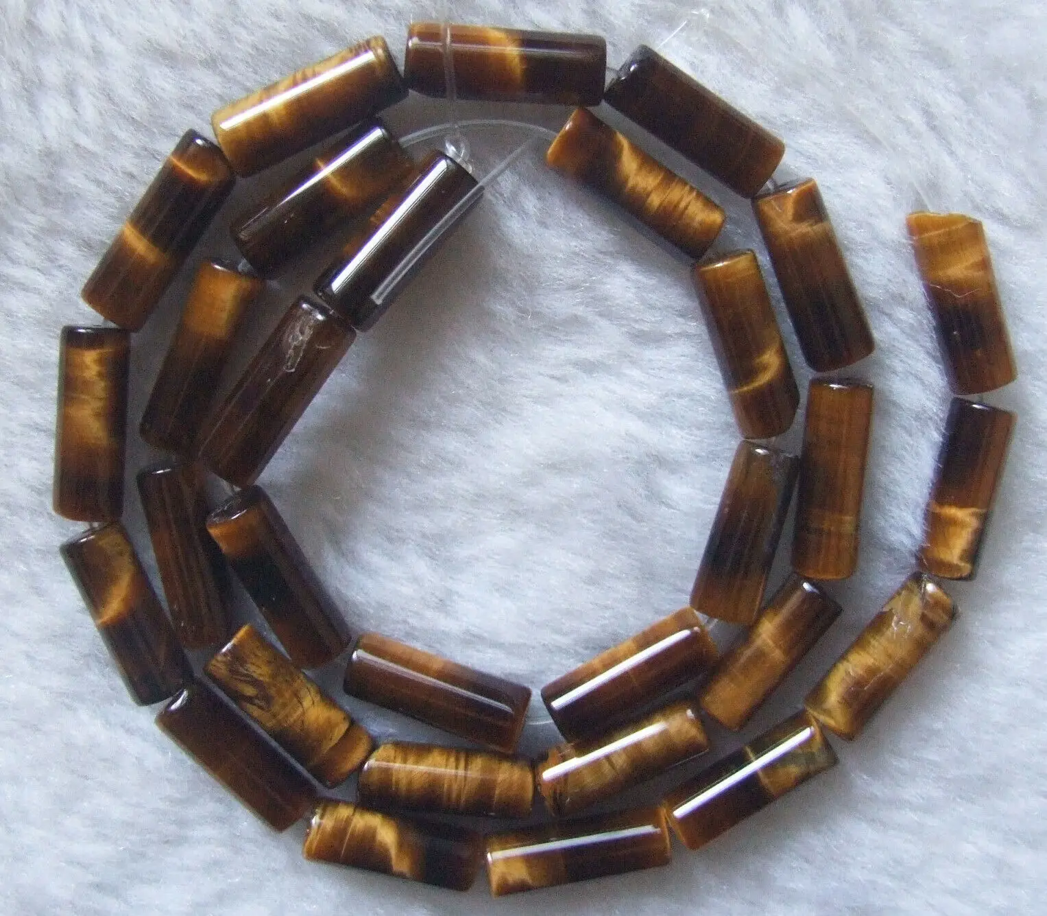 5x9 мм натуральные желтые бусины тигровый глаз 15 5 дюйма|Бусины| |