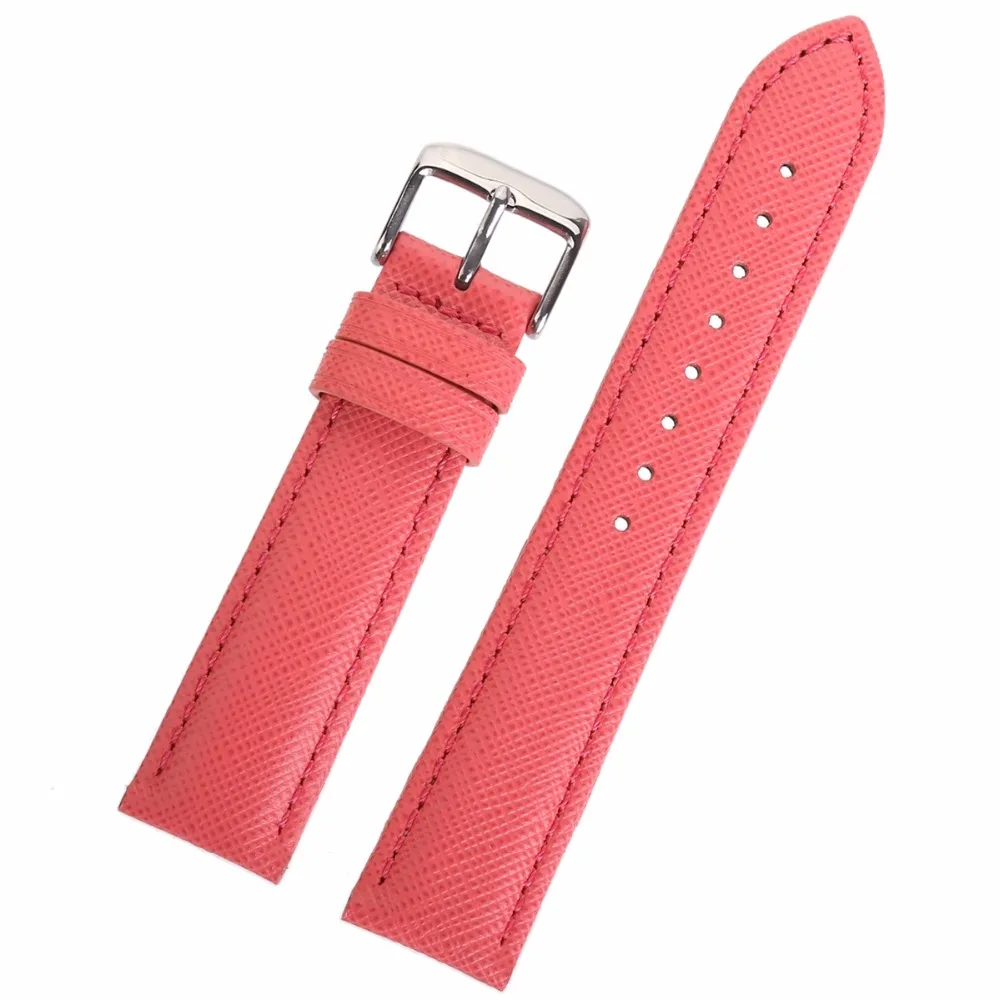 

EACHE New Design Special Pattern Genuine Calfskin Watch Straps Classical Genuine Watch bracelet Women 18mm 20mm