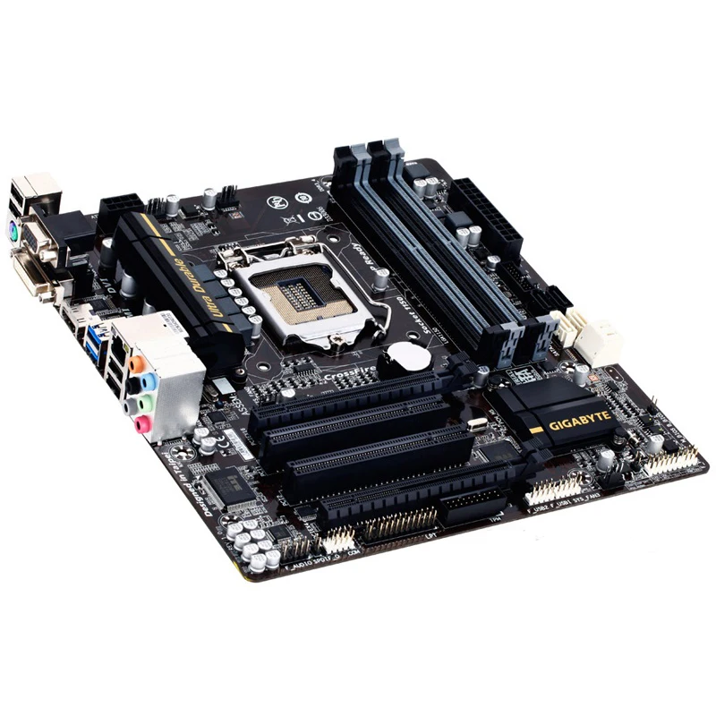 GIGABYTE GA-B85M-D3H рабочего Материнская плата LGA1150 i3 i5 i7 DDR3 USB3.0 микро-atx корпус