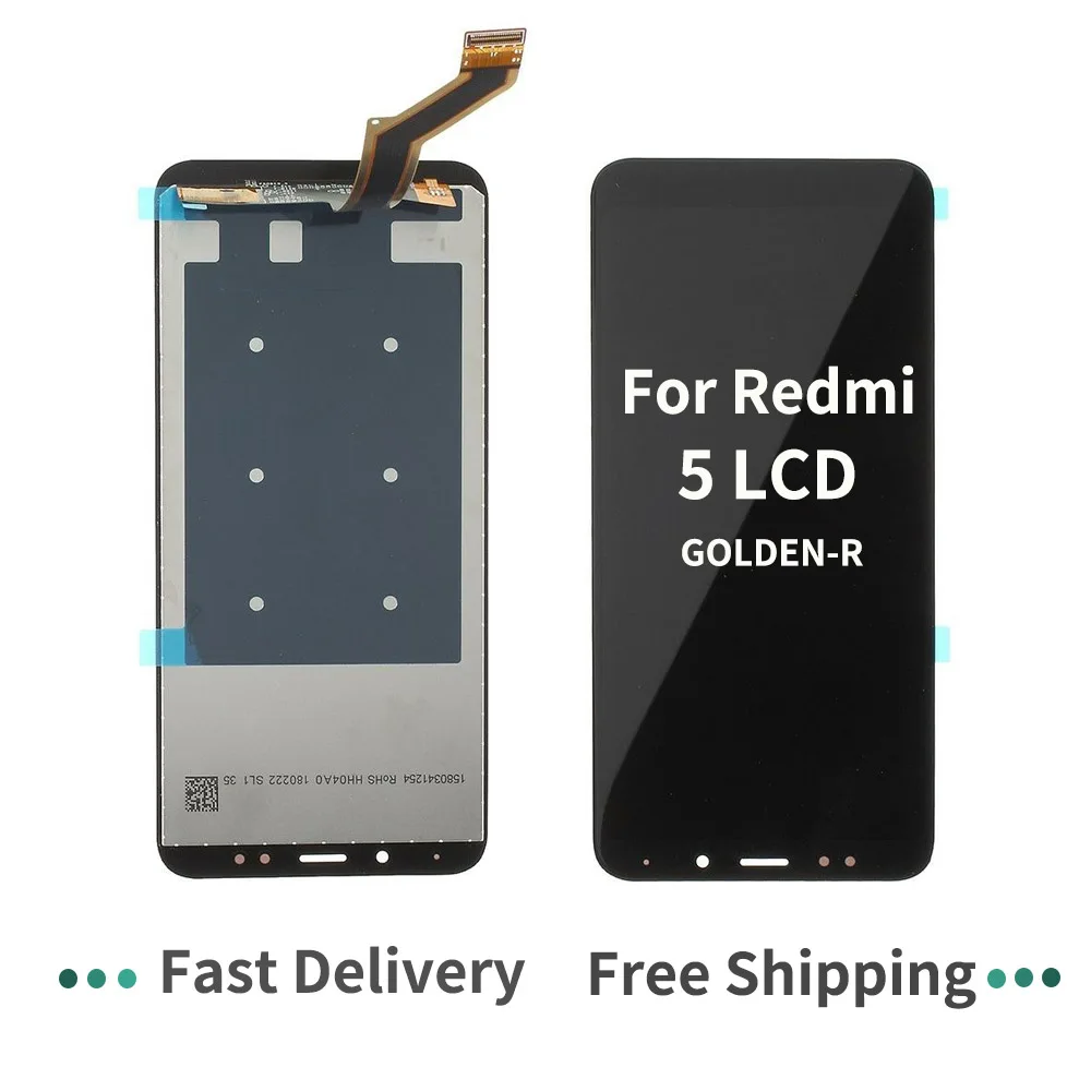Качество AAA для Xiaomi Redmi 5 ЖК-дисплей сенсорный экран дигитайзер 5A ЖК-сборка Замена +