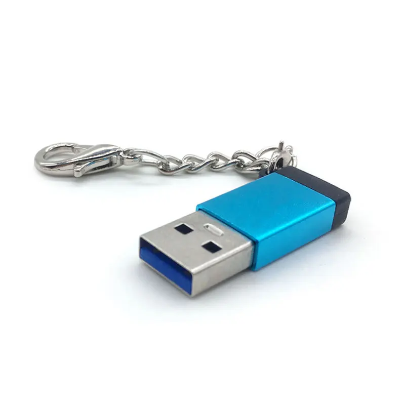 Адаптер для передачи данных и зарядки с разъемом Type C Female to USB3.0 OTG подвесной