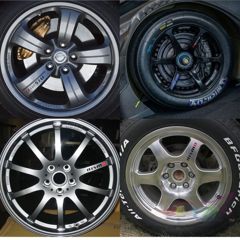 4 шт. nismo автомобильные дверные ручки стикер автомобиля внешней отделки Стикеры